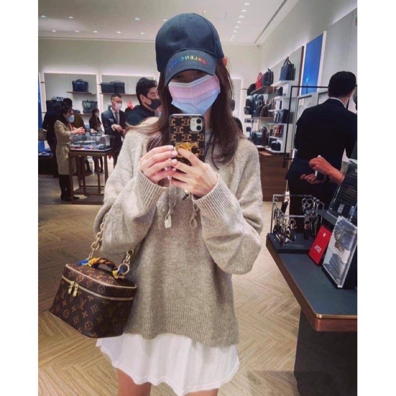 TÚI L.V CÓP SIZE20 Dây hoa văn nhé