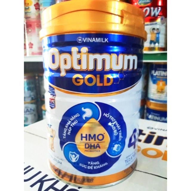 Sữa bột Optimum Gold 4 900g (cho trẻ từ 2- 6 tuổi)