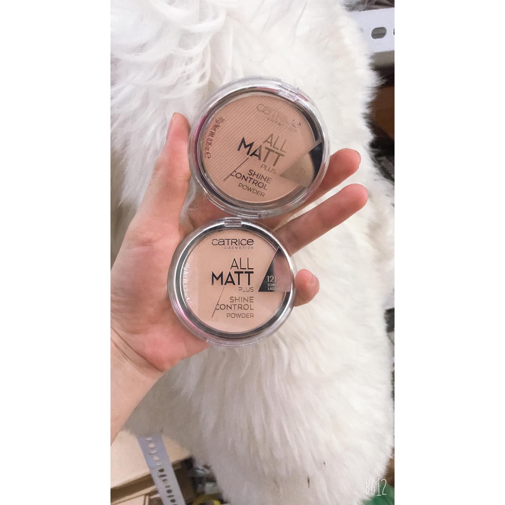 Phấn phủ Kiềm dầu Catrice All Matt CHÍNH HÃNG make up mỏng nhẹ tự nhiên