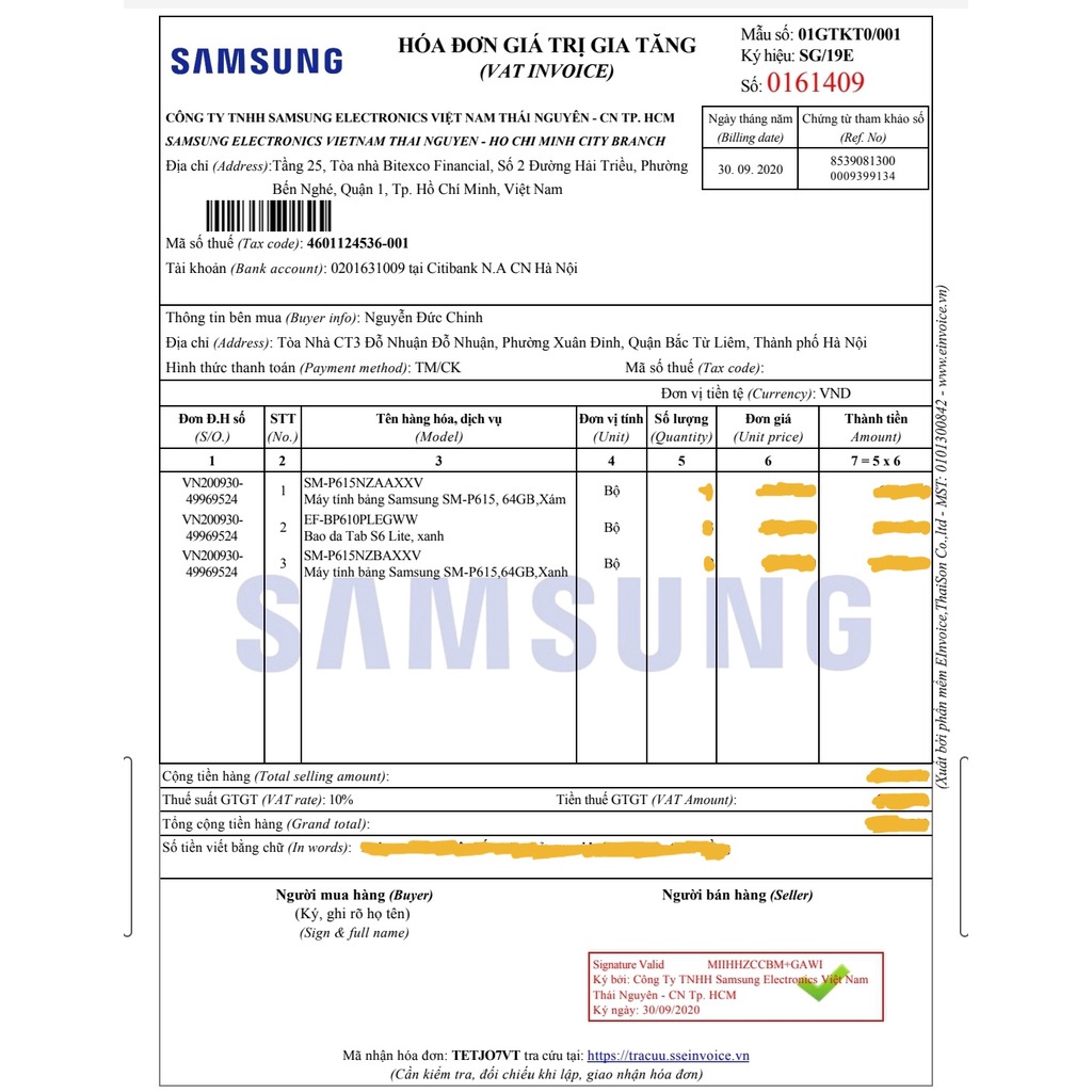 [Mã 151ELSALE1 hoàn 7% đơn 300K] Máy tính bảng Samsung Galaxy Tab S6 Lite bản LTE kèm bút - Hàng chính hãng | BigBuy360 - bigbuy360.vn