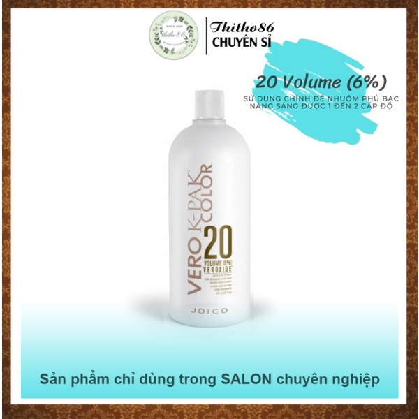 Oxy trợ nhuộm JOICO Vero Kpak Veroxide 950ml