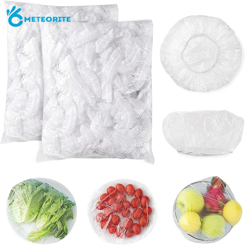 Set 100 Tấm Màng Bọc Thực Phẩm Tươi Ngon Dùng Một Lần Bảo Vệ Tủ Lạnh