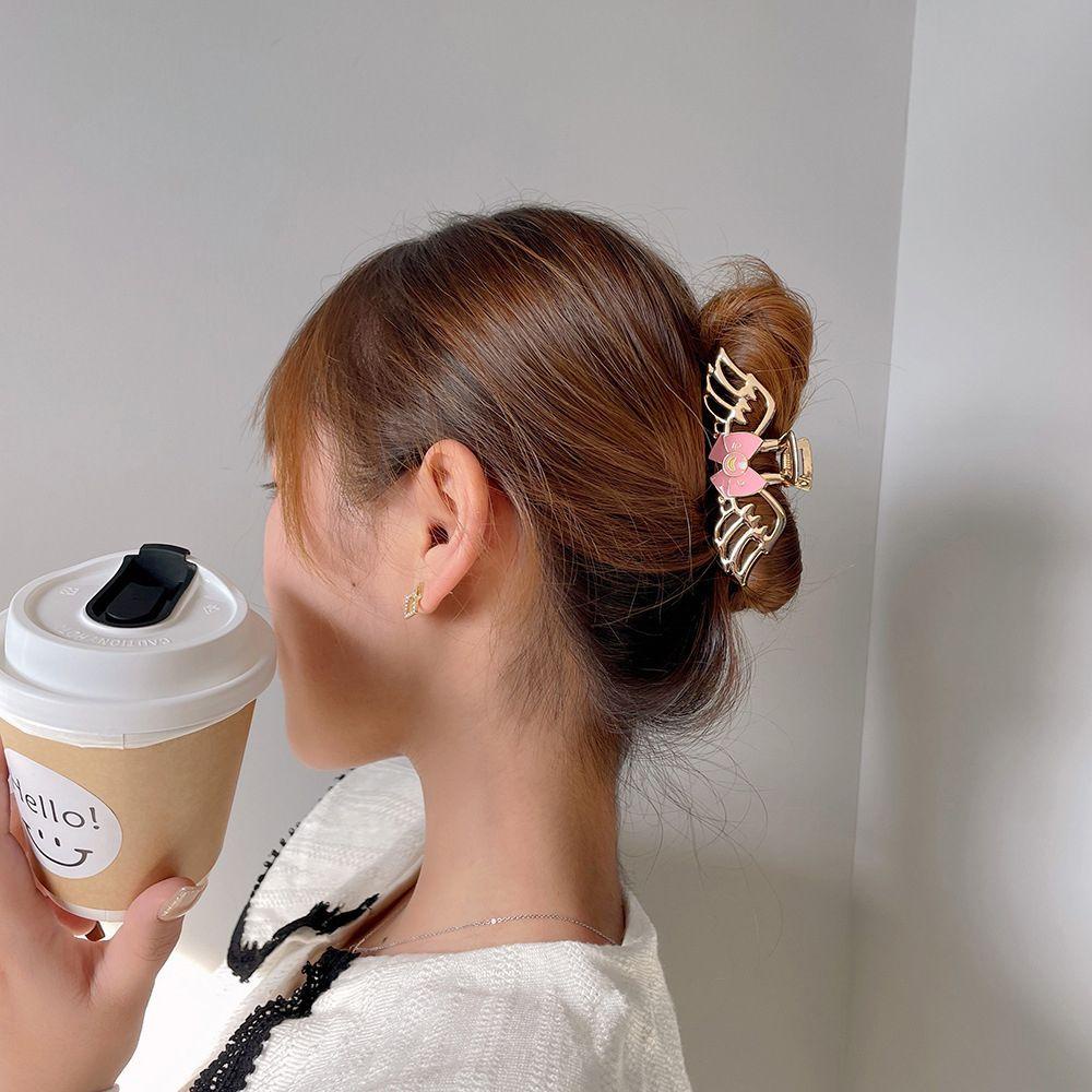 FORBETTER Kẹp Tóc Đuôi Ngựa Hình Thủy Thủ Mặt Trăng Ngọt Ngào Cho Nữ Giá Đỡ