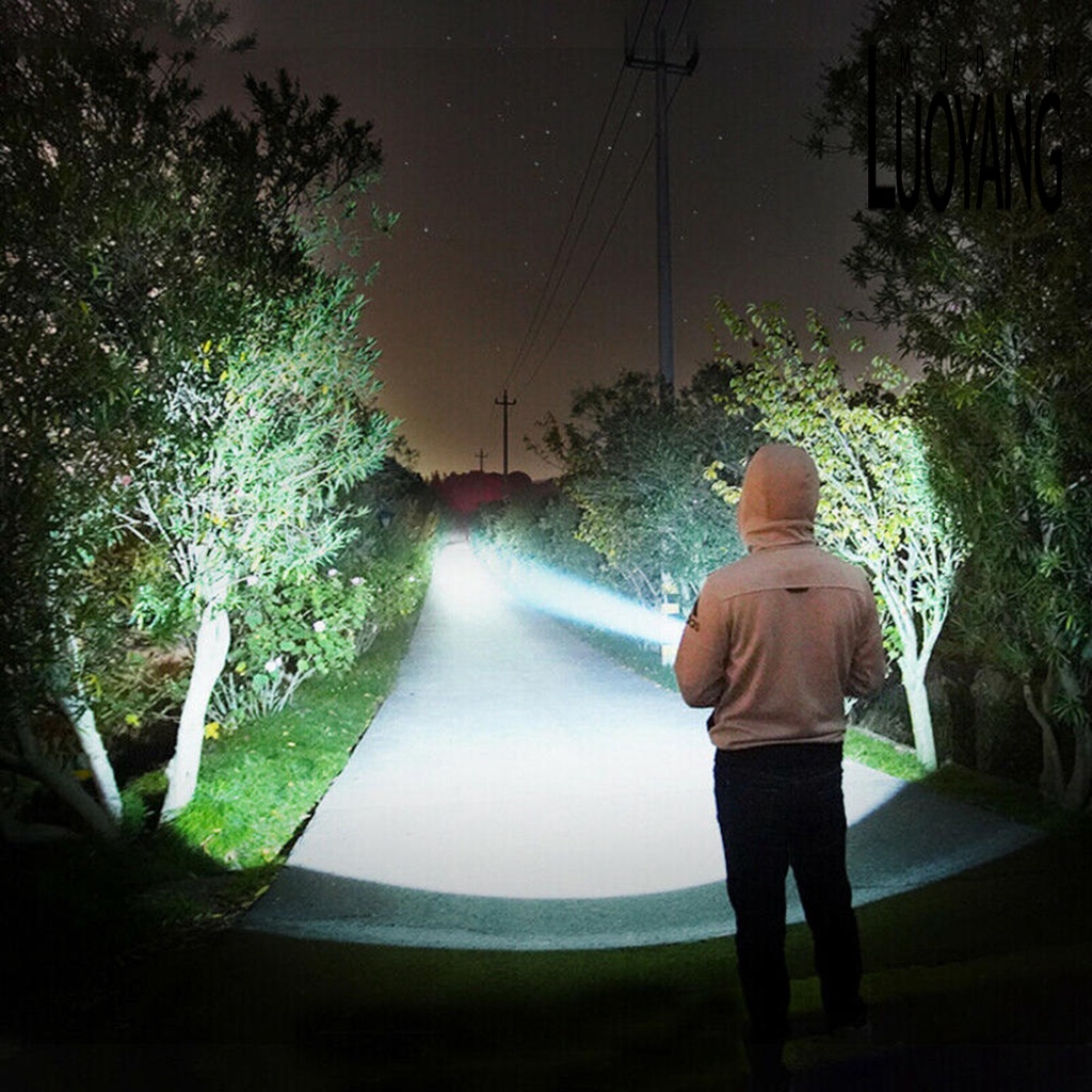 Đèn Pin LED Siêu Sáng Chống Thấm Nước Có Thể Sạc Lại Cho Xe Hơi