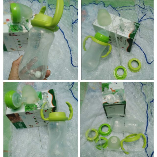bình sữa rãnh tay umom 330ml