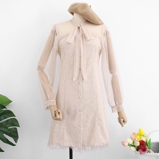 Order_Váy thư tiểu nơ buộc