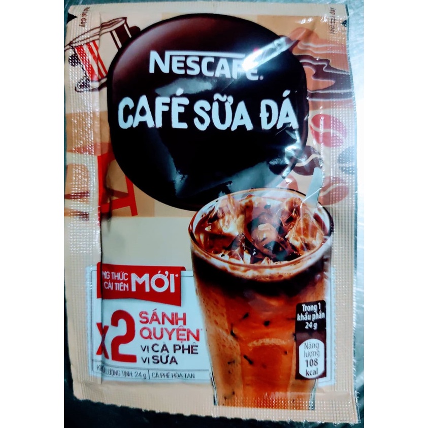 Gói NESCAFE Café Cà phê sữa đá 3in1