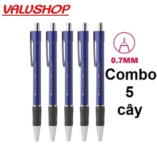 Bút bi bấm ngòi lớn Metal Clip TL-036
