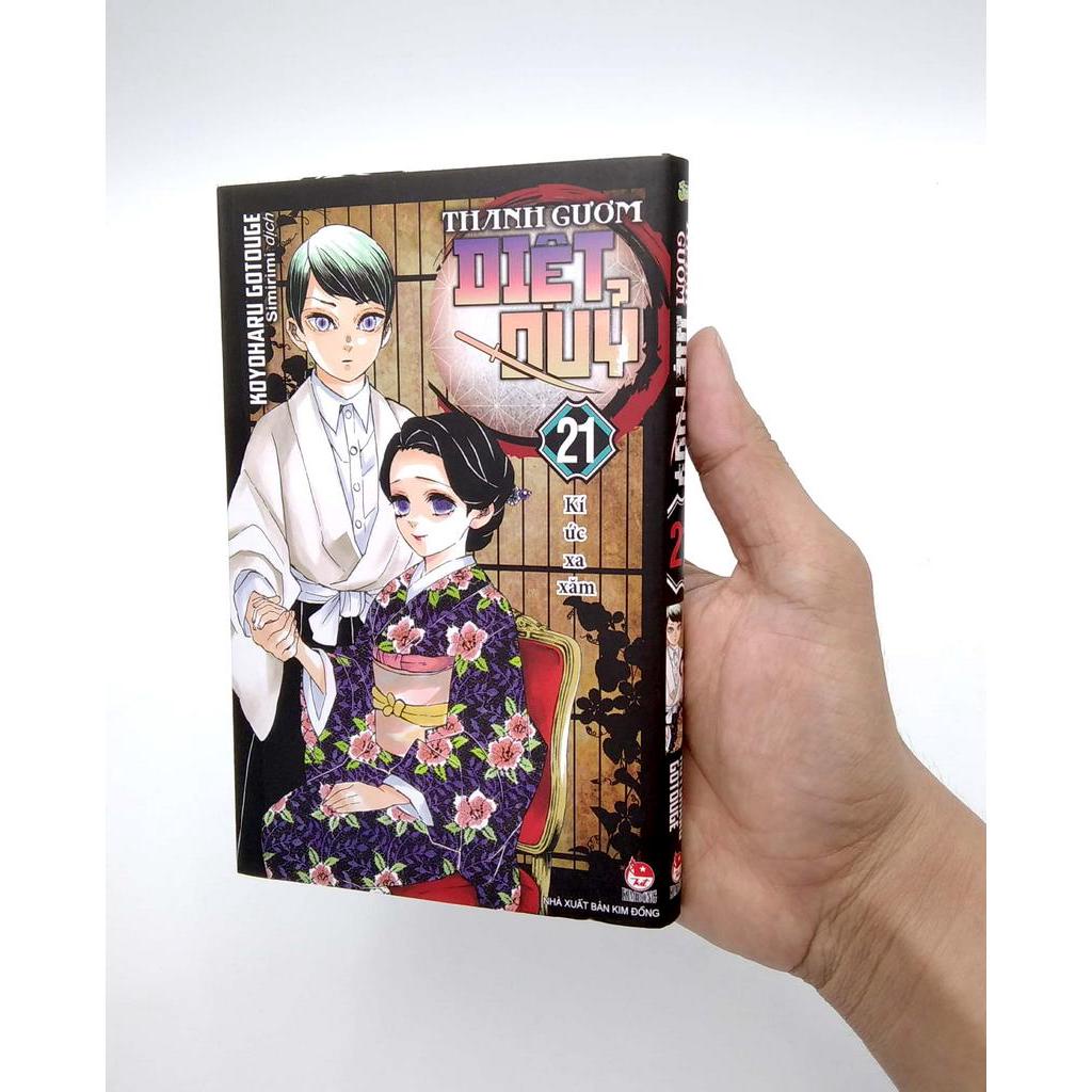 [Mã LIFEMC17M1 -10% đơn 150k] Sách Thanh Gươm Diệt Quỷ - Kimetsu No Yaiba - Tập 21: Kí Ức Xa Xăm (Tái Bản)