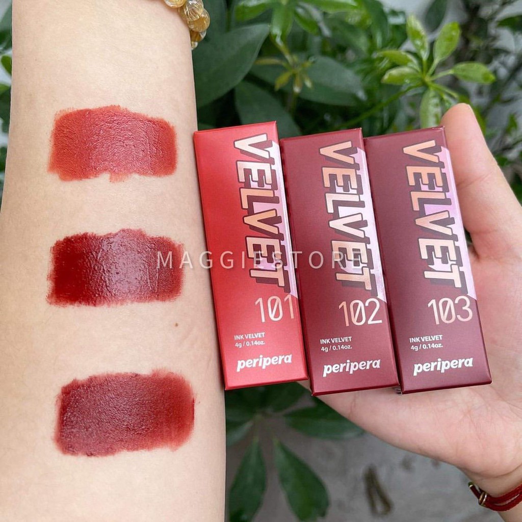 Son kem PERIPERA INK VELVET 101/102/103 MỚI