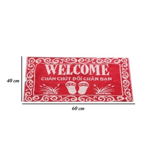 Thảm Cotton - Thảm Chùi Chân Welcome