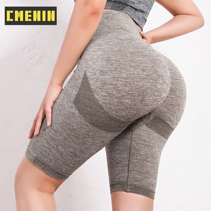 1 Quần Short Ôm Hông Bằng Nylon Dùng Tập Thể Dục/Yoga/Thể Hình Cho Nữ Y0014
