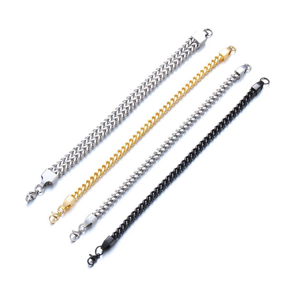 YVE Vòng Tay Chuỗi Xích Màu Sắc Bắt Mắt Cho Nam