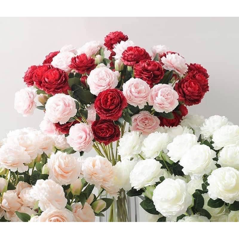 Set 5 Bông Hoa Hồng Lụa