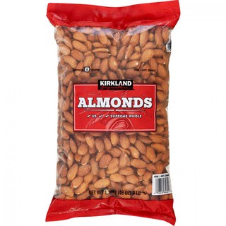 Hạt hạnh nhân Kirkland Almonds không muối 1.36kg