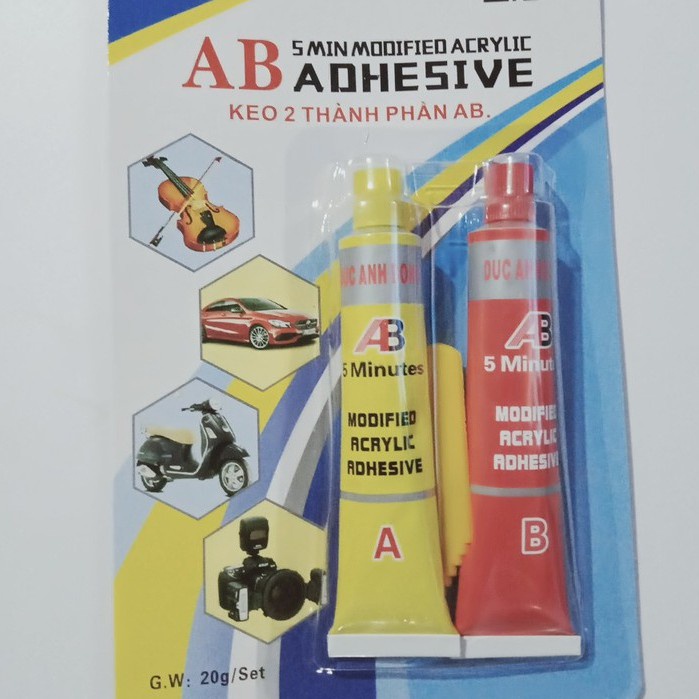 Keo dán AB 2 thành phần