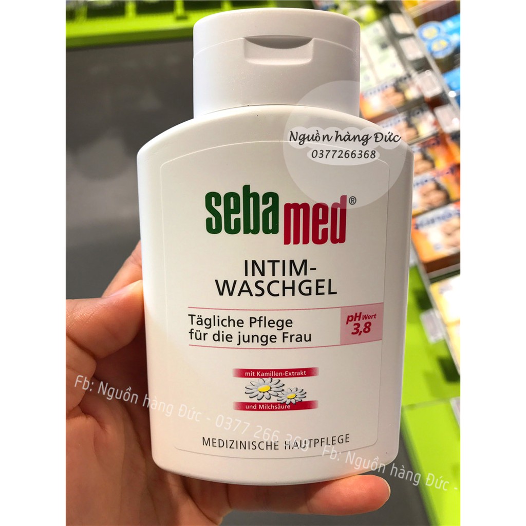 Dung dịch vệ sinh Sebamed cao cấp xách tay Đức - Nguồn hàng Đức