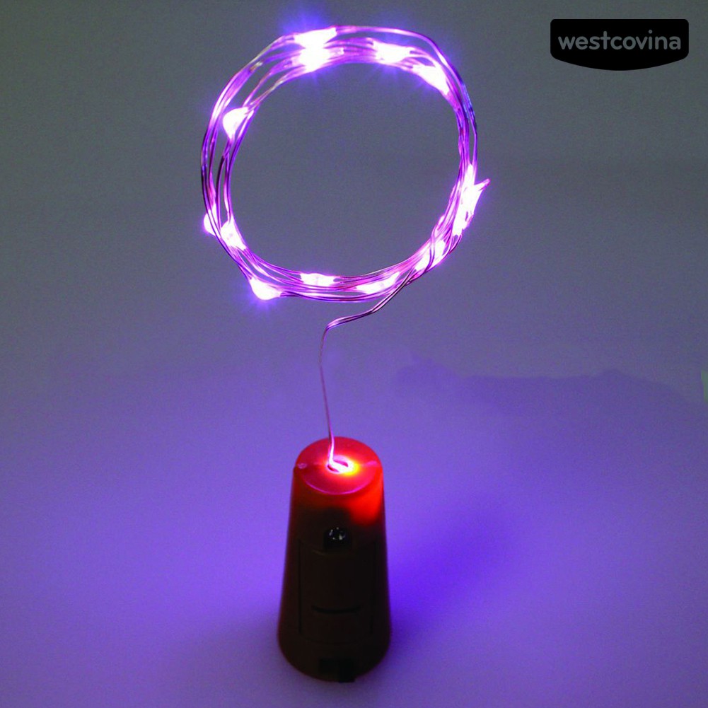 Dây đèn 10 bóng Led trang trí chai rượu dài 100cm