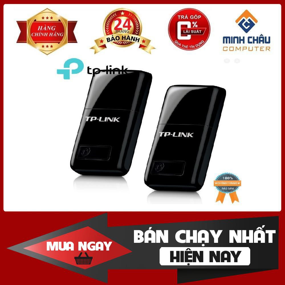 Thiết bị thu Wifi TP-Link TL-WN823N - Bộ chuyển đổi USB chuẩn N không dây Mini tốc độ 300Mbps