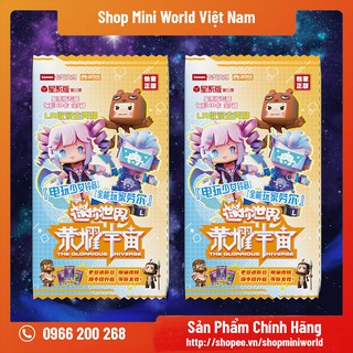 Thẻ Bài Mini World SS8 [Gửi 1 Gói Ngẫu Nhiên, 6 Thẻ Bài]
