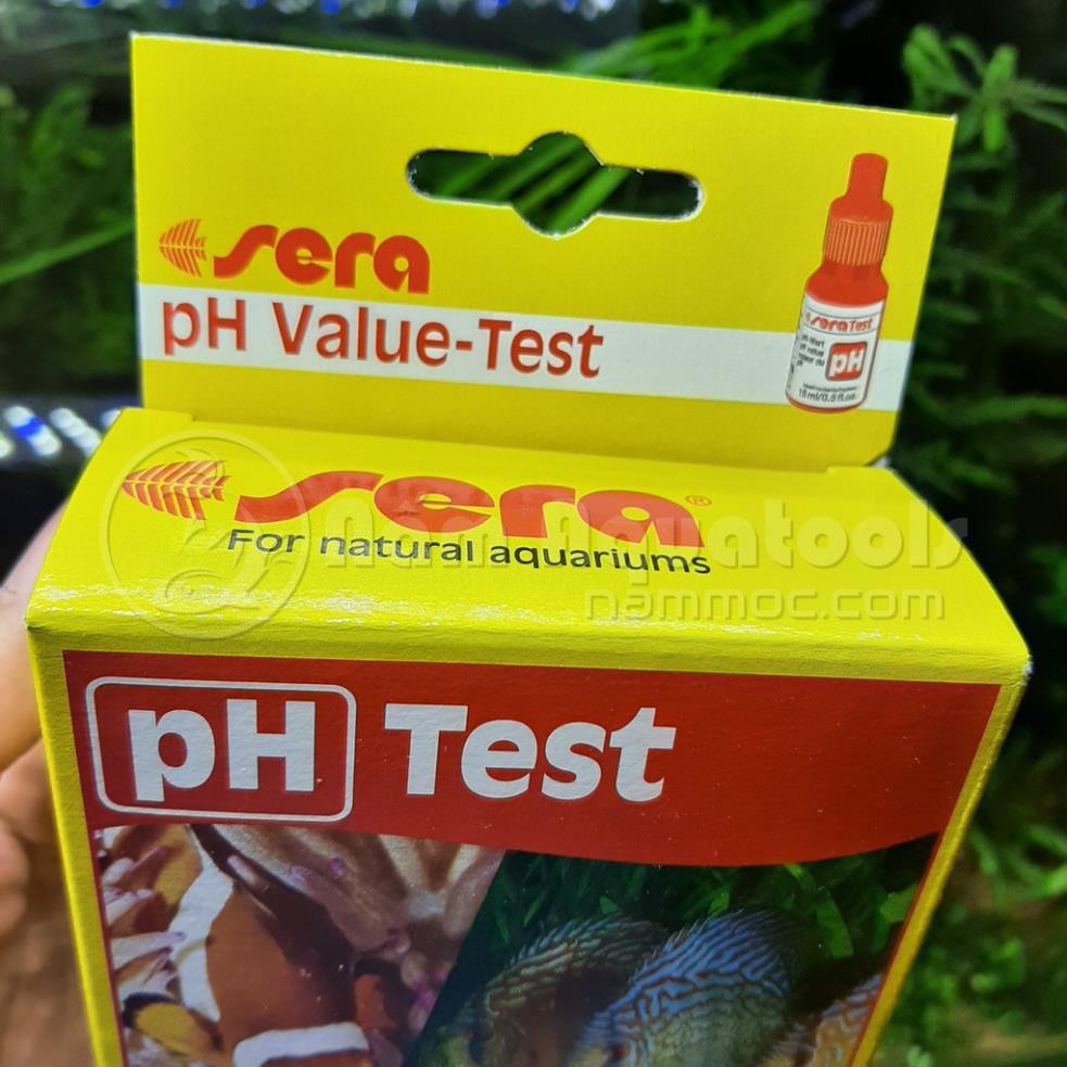 ☘ [Chính hãng] Bộ dung dịch test pH SERA - Test pH nhanh, chính xác nhất
