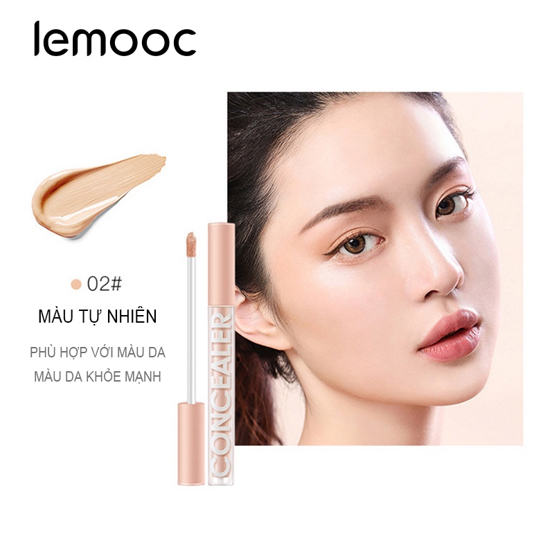 [Hàng mới về] Kem che khuyết điểm dạng lỏng trang điểm toàn diện chống thấm nước