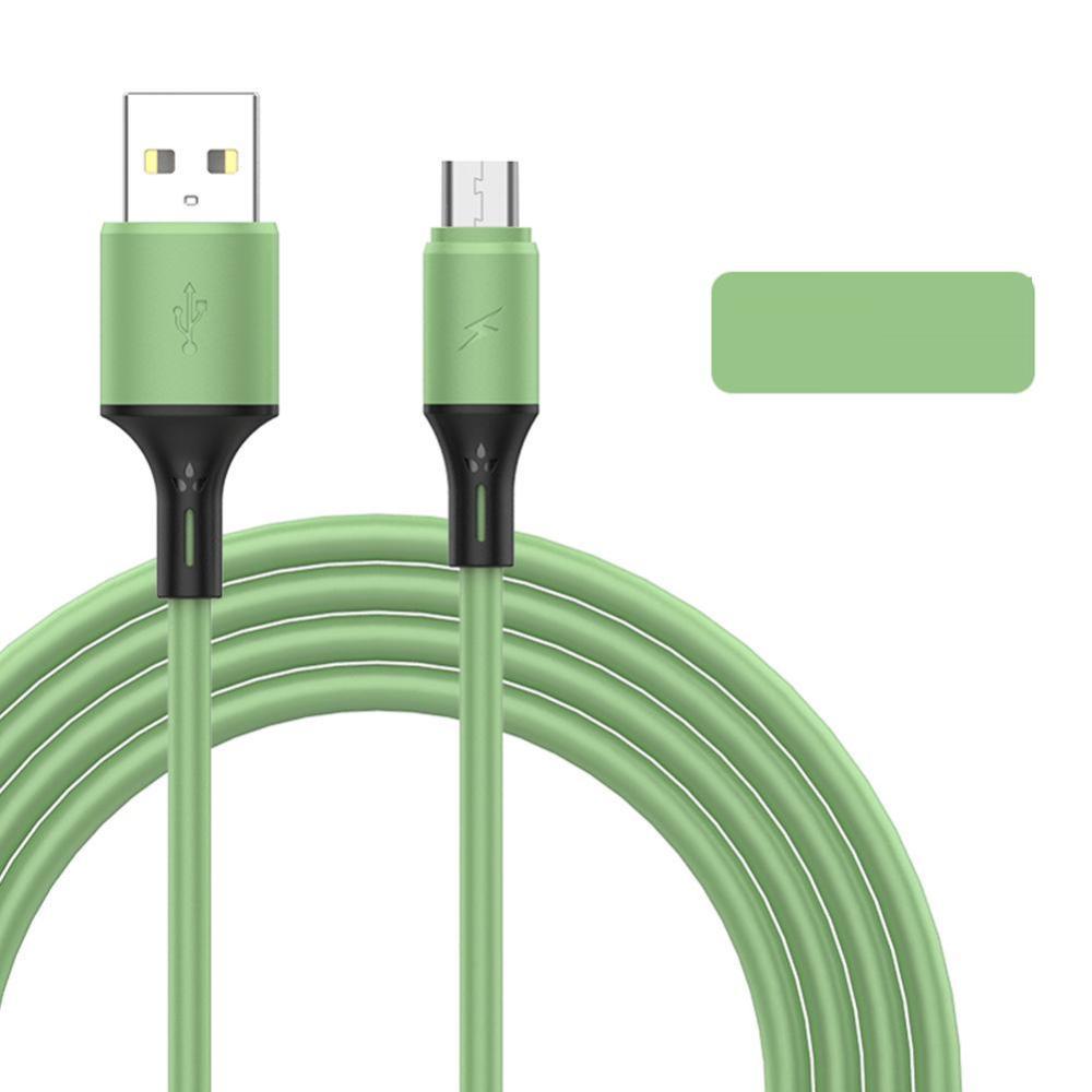 Dây Cáp Sạc Nhanh DIGIFOUNDER Bằng Silicon Cổng Micro USB Cho Xiaomi Samsung Huawei R9S4