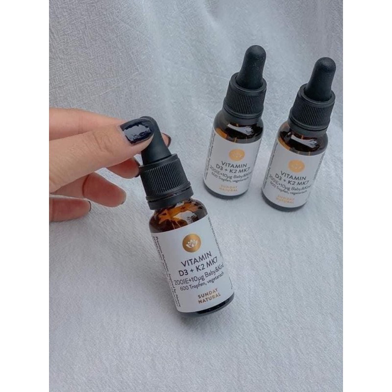 VITAMIN D3 + K2 MK7 date 2025