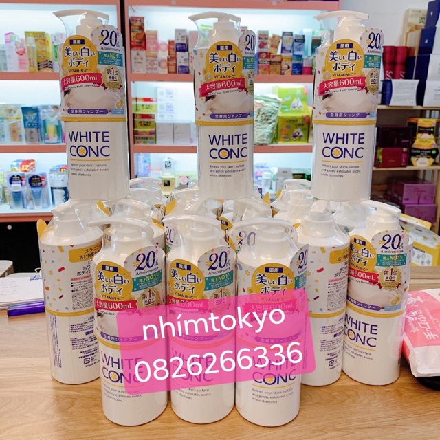 Sữa tắm White Conc 600ml