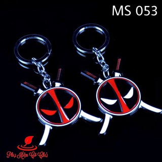 Móc Khóa Deadpool Marvel Logo- MS053
