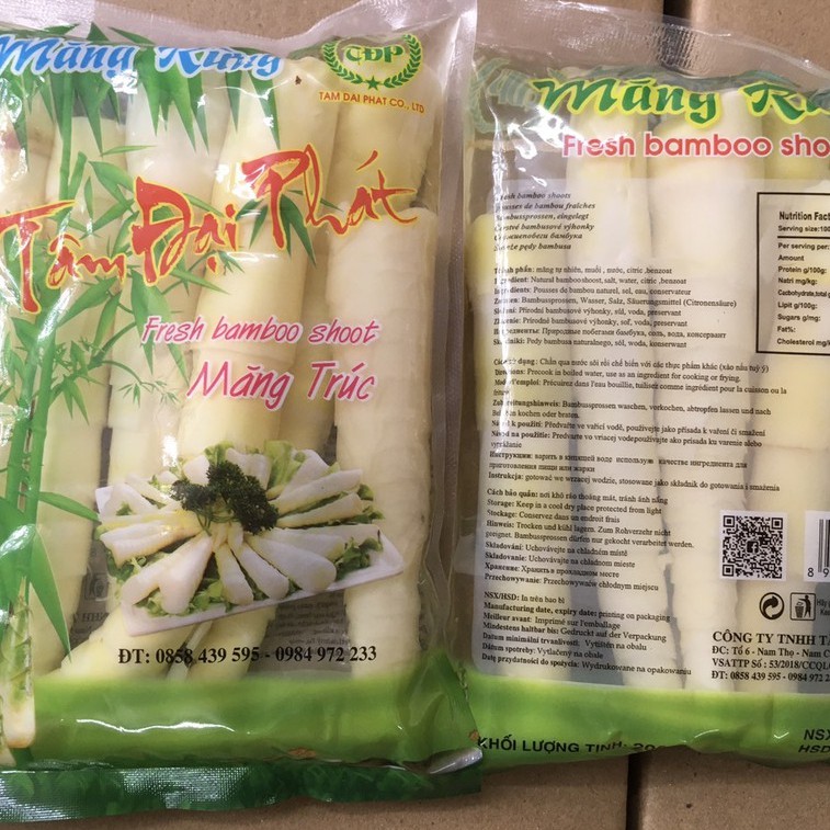 10 gói măng trúc nhỡ Tâm Đại Phát đặc sản Tây Bắc
