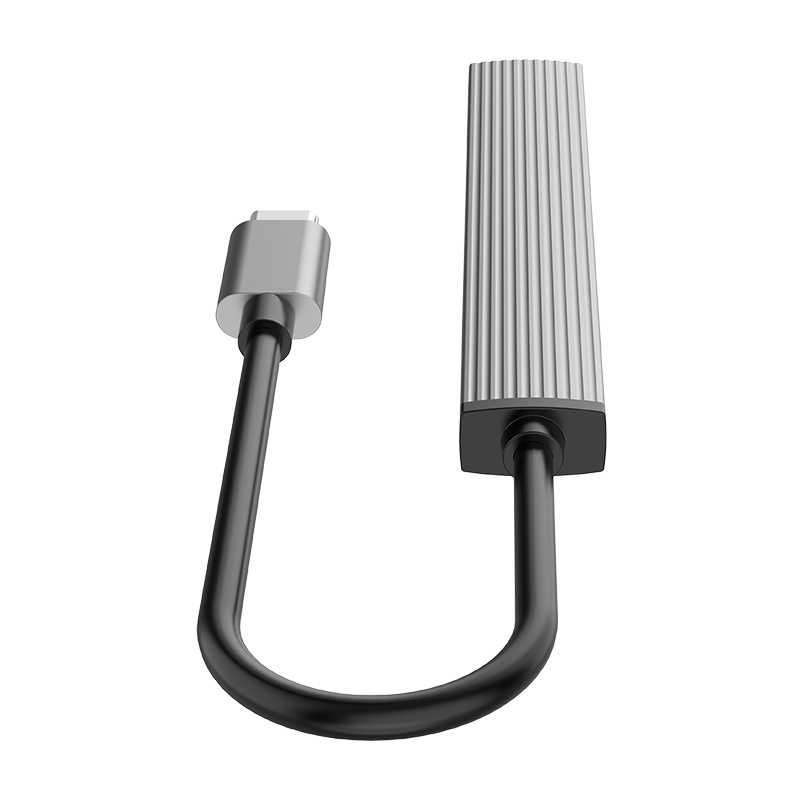 Bộ Chia USB Orico Type C ra 4 cổng USB 3.0 &amp; USB 2.0/ TF AH-12F-GY-BP/ AH-13-GY-BP - Hàng Chính Hãng