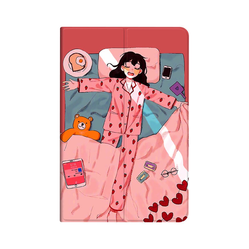 Bao Da Máy Tính Bảng In Họa Tiết Sáng Tạo Chống Rơi Vỡ Cho 2021 ipad mini6 / 5 8.3 inch air2 / 3 iPad2 / 3 / 4 Ốp