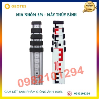 Mia nhôm 5m máy thủy bình,thước mia nhôm chất lượng cao