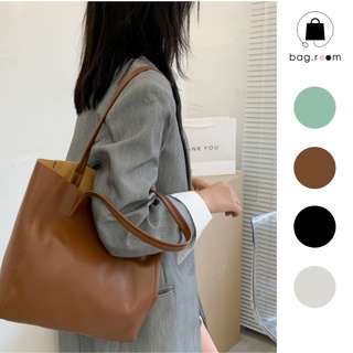 Túi xách công sở nữ, túi xách nữ đeo vai BAGROOM size lớn da PU mềm cao cấp có thể đeo đi du lịch, đựng bỉm sữa