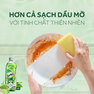 Nước rửa chén Sunlight Trà Nhật chai 750g (MSP 67208782)