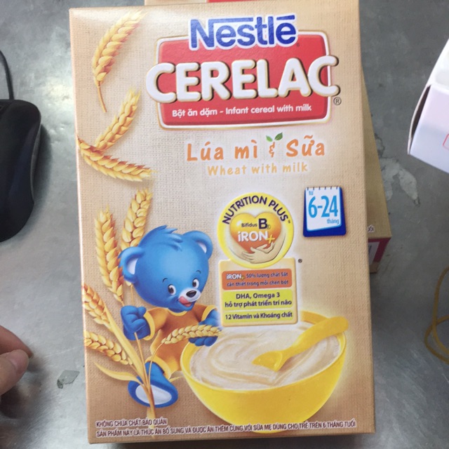 Bột ăn dặm Nestle cerelac ngọt