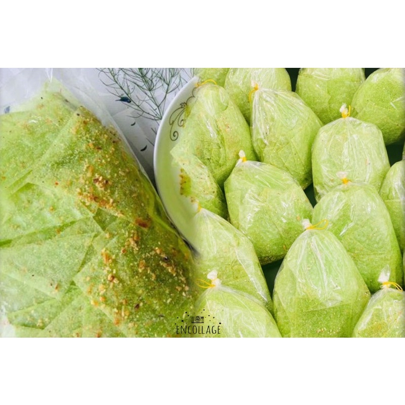 Bánh tráng ngon vị lá dứa