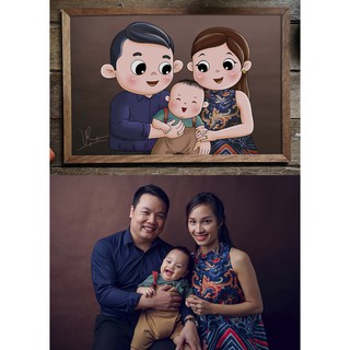 Tranh vẽ chibi - Quà tặng ý nghĩa