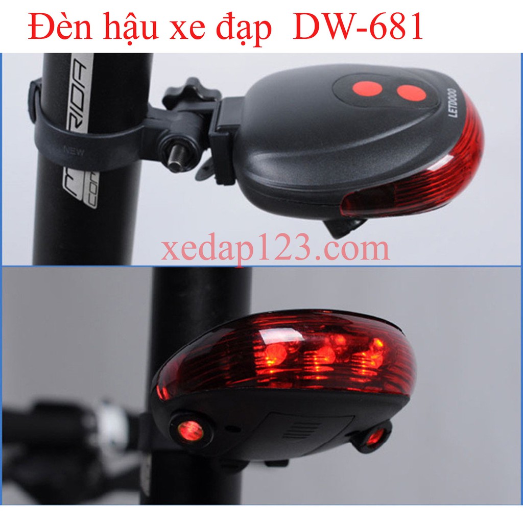 Đèn hậu xe đạp DW-681