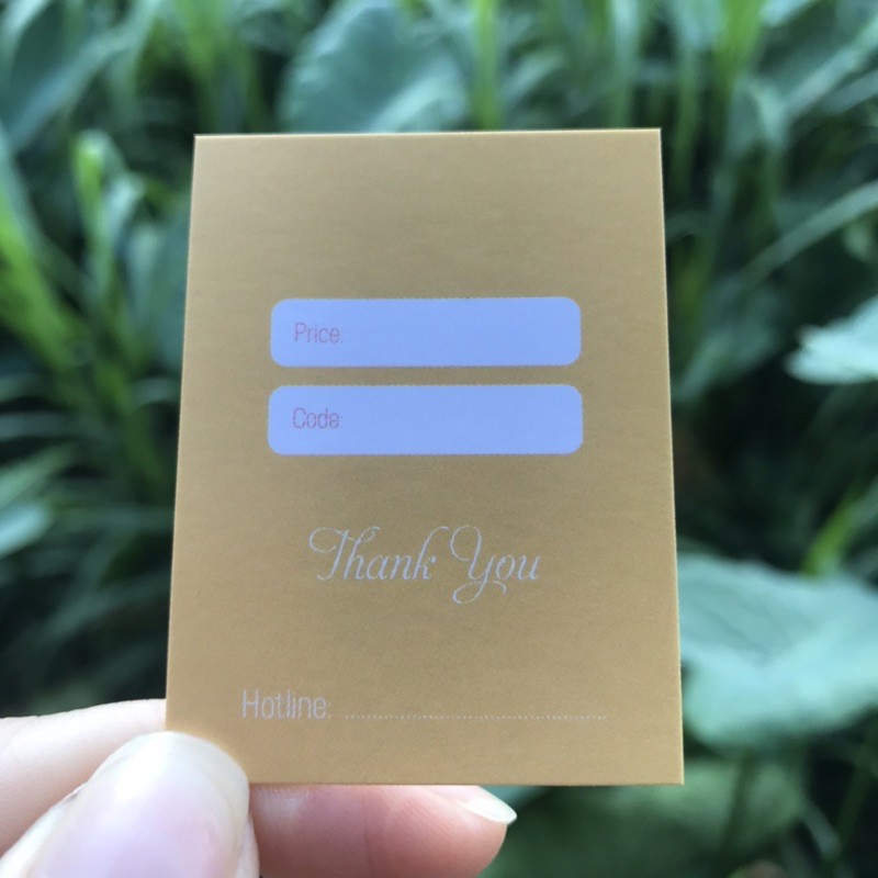 NHÃN MÁC TAG QUẦN ÁO fashion 100 cái