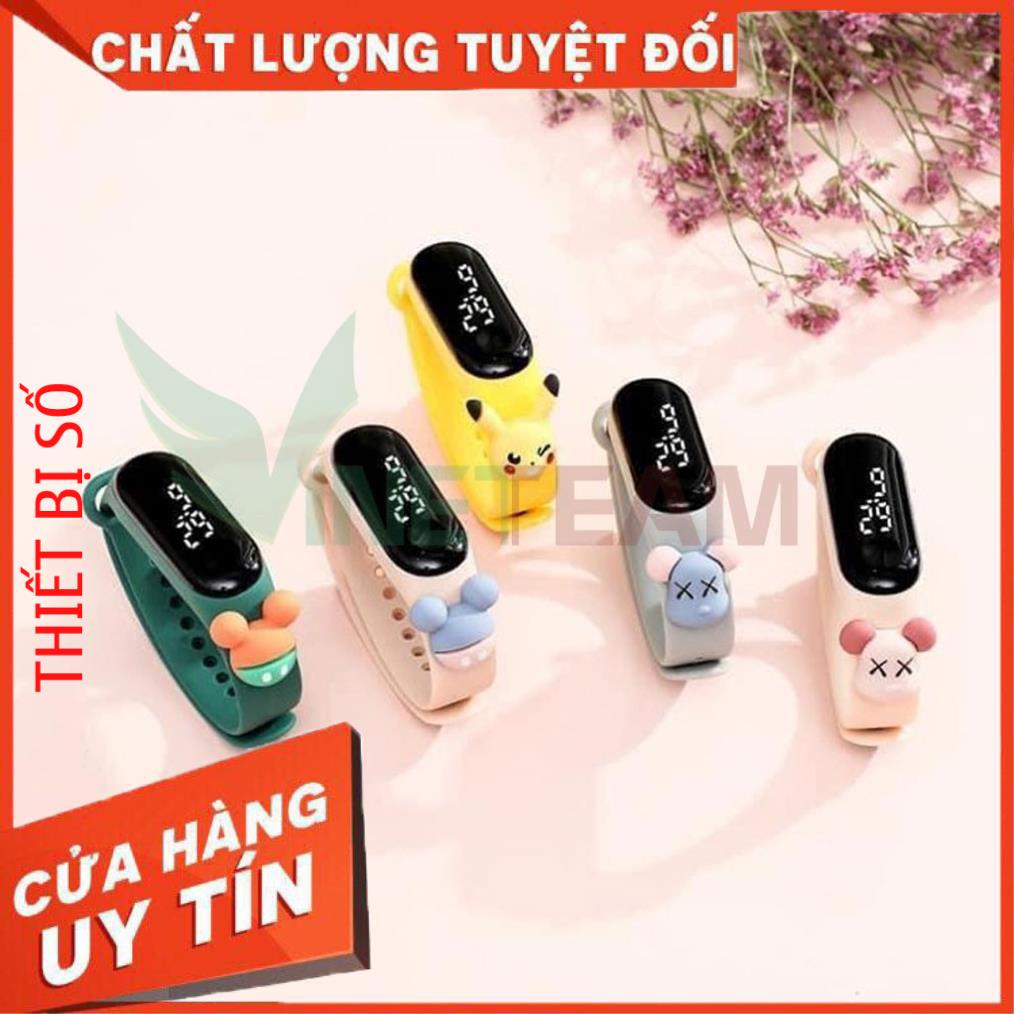 Đồng Hồ Trẻ Em ZGO DISNEY Silicon, Đồng Hồ Điện Tử Thông Minh Cho Bé -dc4251