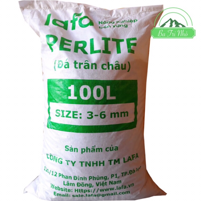 Đá trân châu Perlite 3-6mm -chất độn giúp giá thể thông thoáng, tơi xốp, tối ưu hoá chi phí... | Ba Tri Nhỏ