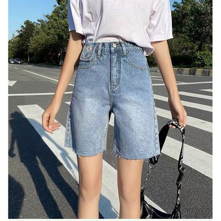 Quần Ngố Nữ - Quần Ngố Jean Nữ Thêu Hoa Cúc Phong Cách Cá Tính Hot Trend