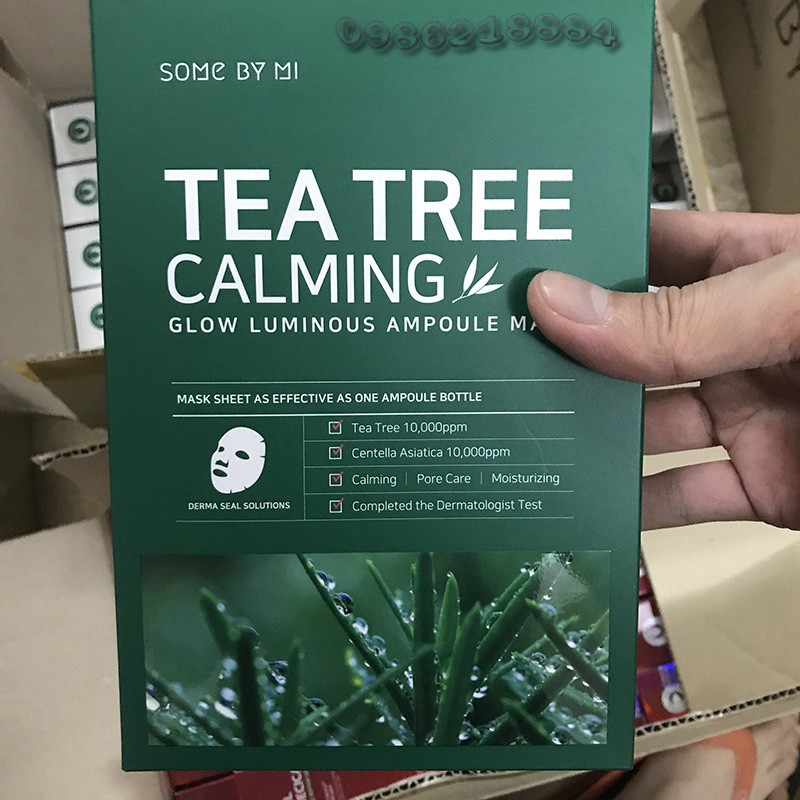 [Mã COS1103 hoàn 8% xu đơn 250K] Mặt nạ Tràm trà Cấp nước Dưỡng trắng SOME BY MI Glow Luminous Ampoule Mask LAM7 | BigBuy360 - bigbuy360.vn
