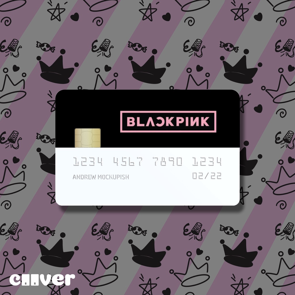 BLACKPINK - Miếng dán thẻ 1 mặt trước FREESHIP – Miếng dán thẻ ngân hàng/thẻ ATM, thẻ chung cư, thẻ thang máy, gửi xe,..