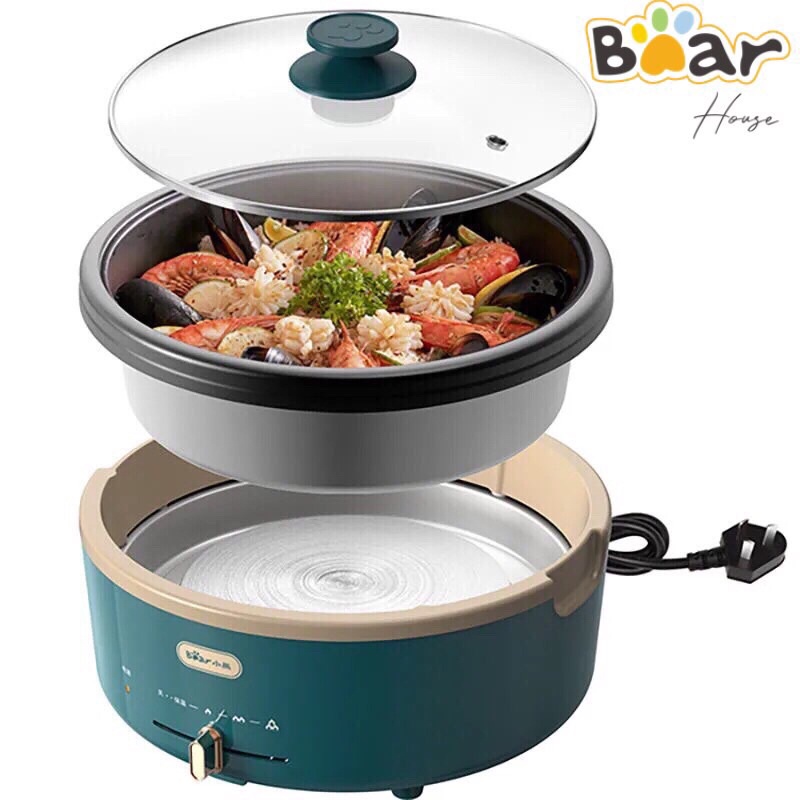 NỒI LẨU ĐA NĂNG BEAR P40C1/ C40T1 KHAY RỜI 4L
