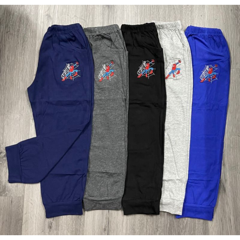 QUẦN DÀI THU ĐÔNG BÉ TRAI, HÌNH NGƯỜI NHỆN. Chất cotton co giãn 4 chiều mịn mát, thấm mồ hôi tốt