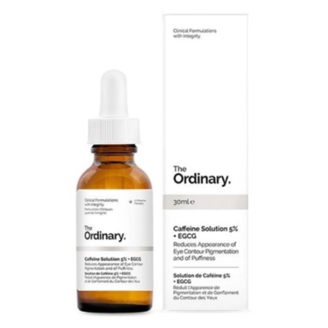 Serum mắt Caffeine Solution 5% + EGCG - The Ordinary 30ml