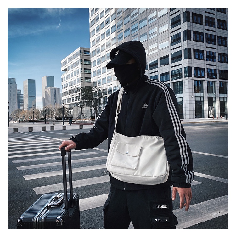 Túi tote đeo chéo đi học đi chơi thời trang unisex nam nữ Hàn Quốc giá rẻ